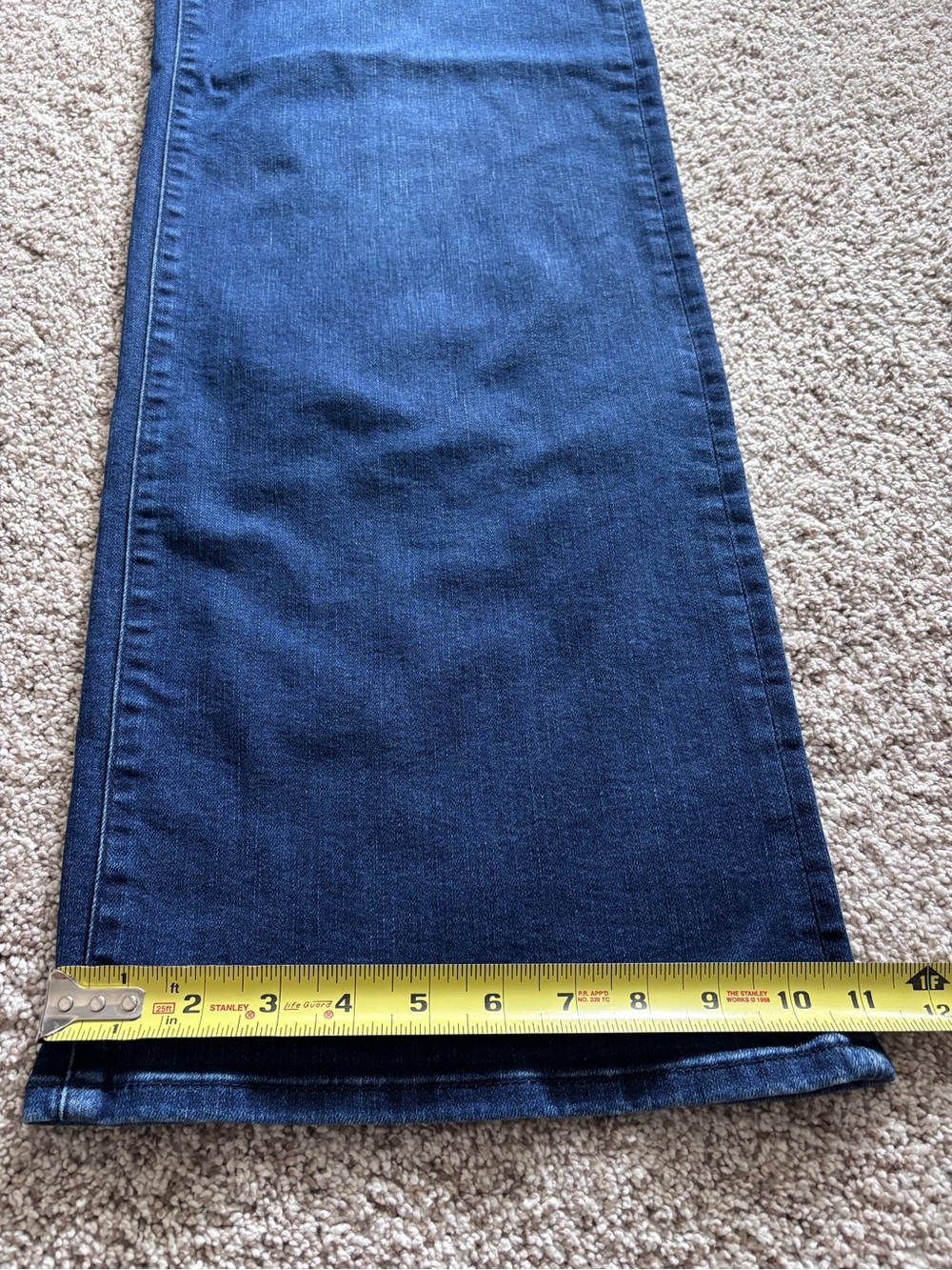 FRAME Le Slim Palazzo-Trick Wide Leg High Rise Designer Dark Wash Jeans Size 29 - Picture 13 of 14